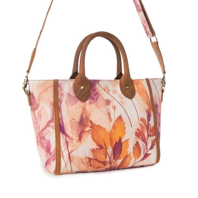 Myra Rosy Trails Crossbody Bag in Maple Grove