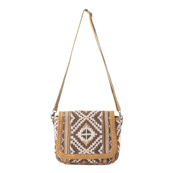 Myra Mesa Crosswinds Woven Shoulder Bag in Canyon Taupe