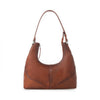 Myra Zidana Winchester Loop Veg Tanned Leather Shoulder Bag in Maple Glaze