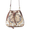 Myra Old Soul Bucket Bag in Golden Ivory