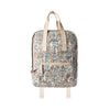 Myra Pine Meadow Cotton & Leather Crossbody Bag in Natural & Blue Floral