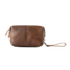 Myra Drifter Leather Shaving Kit for Men in brown
