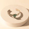 Myra Wildheart Stone Cuff Bracelet for Women with turquoise and arrow detail for everyday western wear