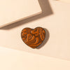 Myra Cowgirl Heart Phone Socket for Women in brown with handtooled detail for everyday use
