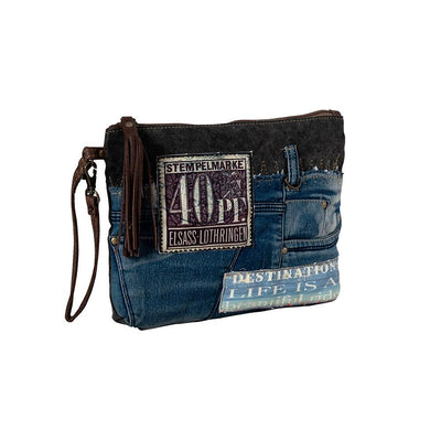 Gormully Denim Pouch