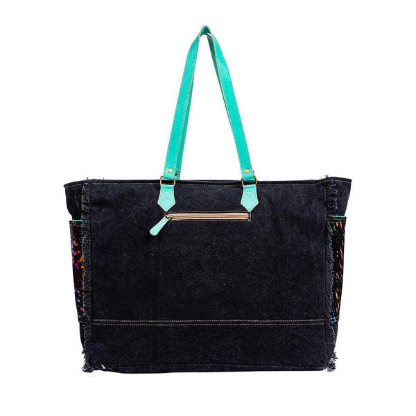 Galaxy Fire Weekender Hand-Tooled Bag