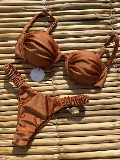 Brown Girl Two piece swimsuit - Sexikinis Swim