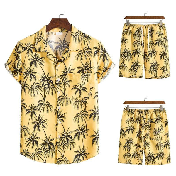 Stylish fit men beach shorts set - Sexikinis Swim