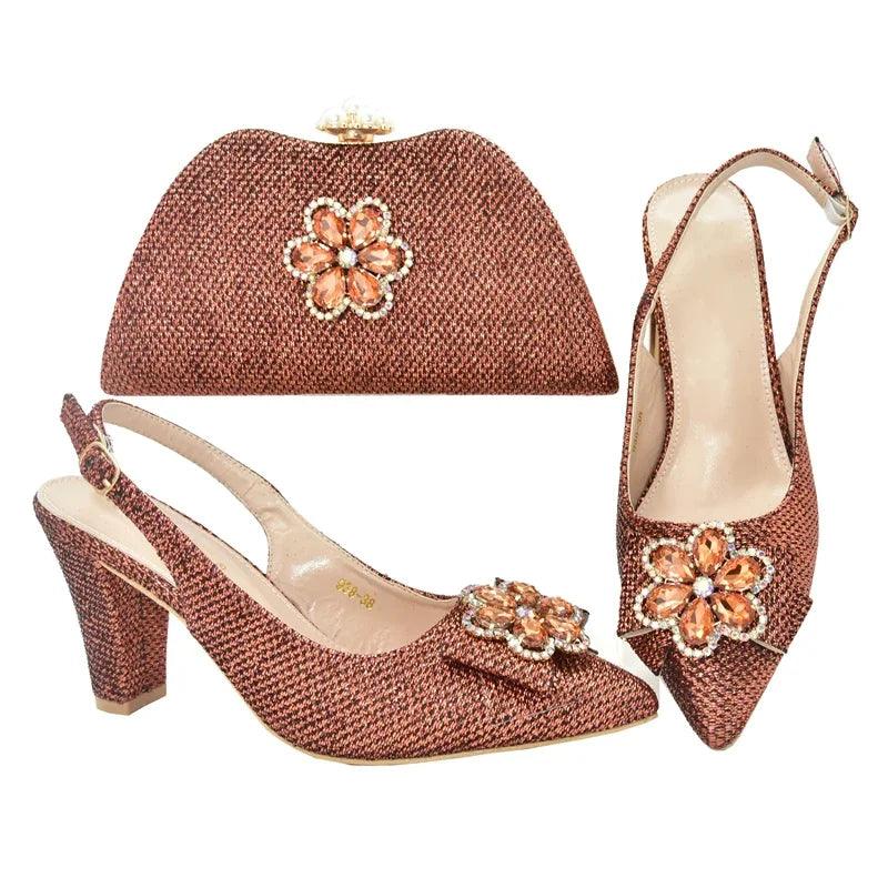 Latest Shoes and Bag Set African Sets NBG45