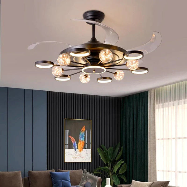 DecorBites™ Kids Bedroom Ceiling Fan with Remote Control & LED Light Decorbites