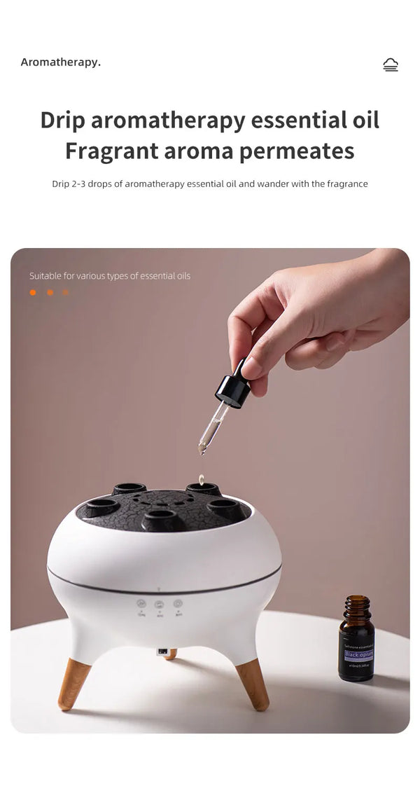 Jellyfish Aroma Diffuser | 250ml | 7 Color Lights & Remote