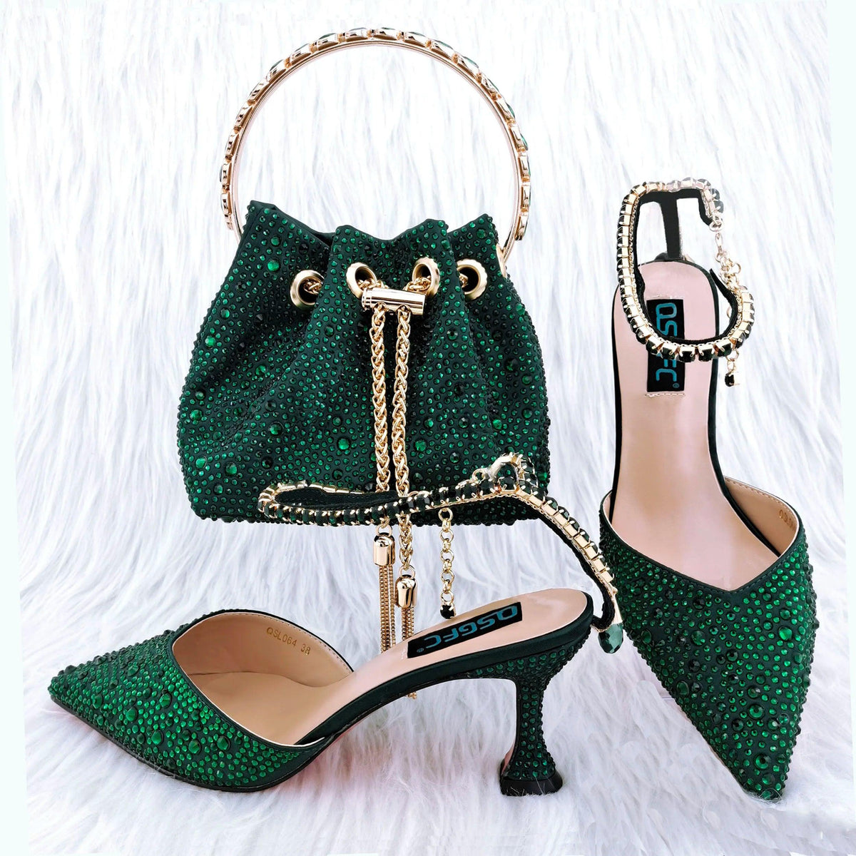 New Arrival Shoes and Bag Set HGY1-26