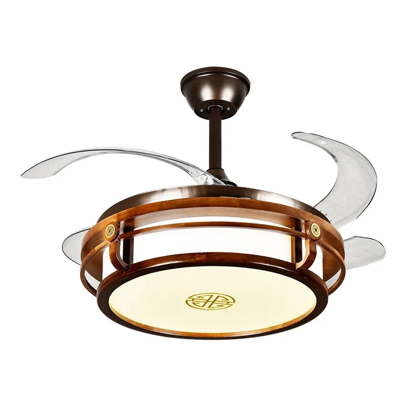 DecorBites™ LED Fan Lights with Remote Control, Modern Eco-Friendly Design, Sustainable Metal Body Decorbites