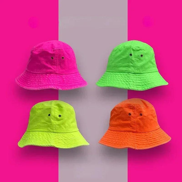 Fluorescent Bucket Summer Hat - Sexikinis Swim - Gifts for You 'n Me