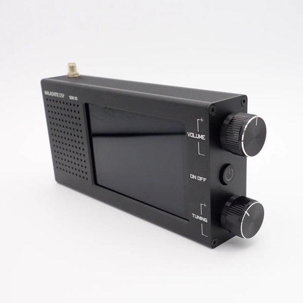Malachite DSP SDR 1.10d Radio Receiver V5 With Optional Board Metal Case 5000mAh AM CW SSB NFM WFM