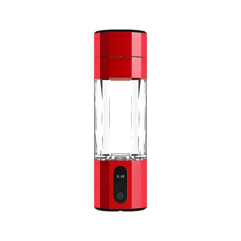 2025 10000PPB Hydrogen Water Bottle with Colorful Light & Valve