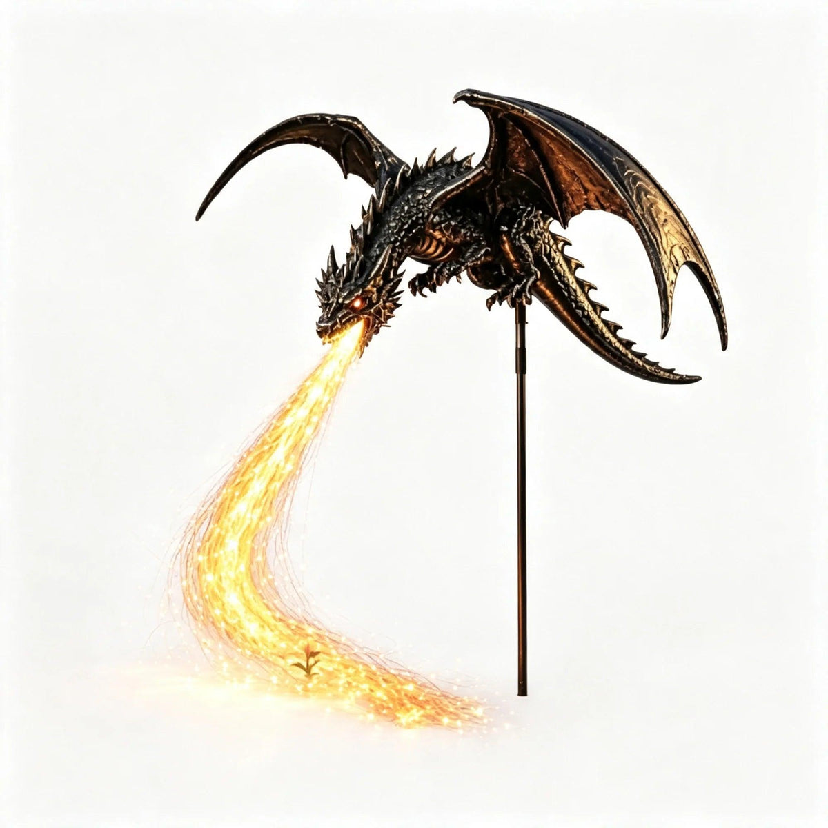 Solar Dragon Fire Garden Light