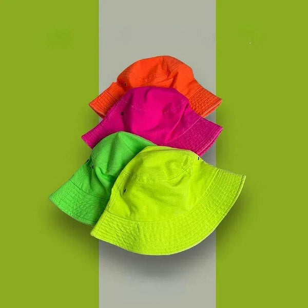 Fluorescent Bucket Summer Hat - Sexikinis Swim - Gifts for You 'n Me
