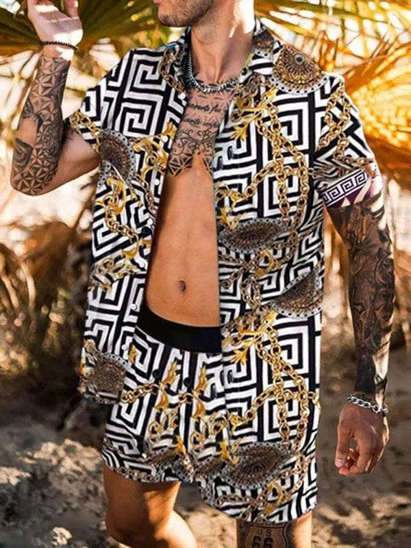 Designer style men two piece Beach set - Sexikinis Swim