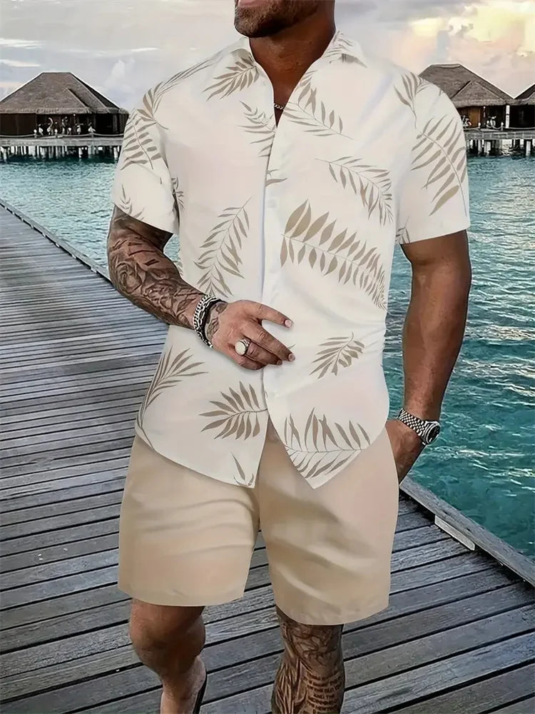 Men's Hawaii beach outfit