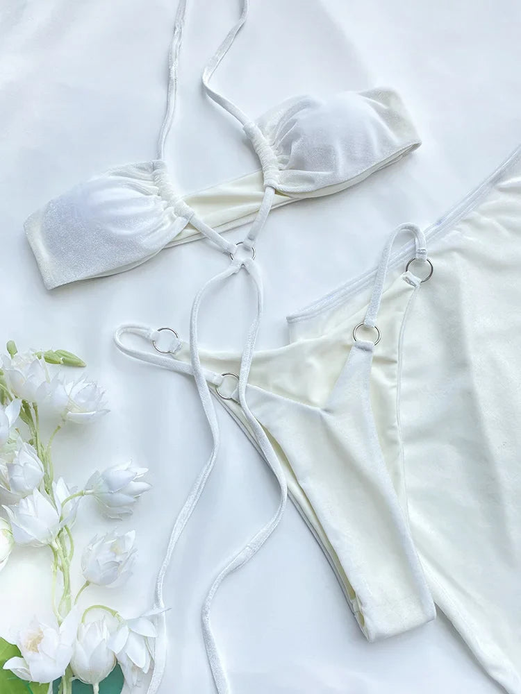 Raw kut Three piece swimsuit - Sexikinis Swim