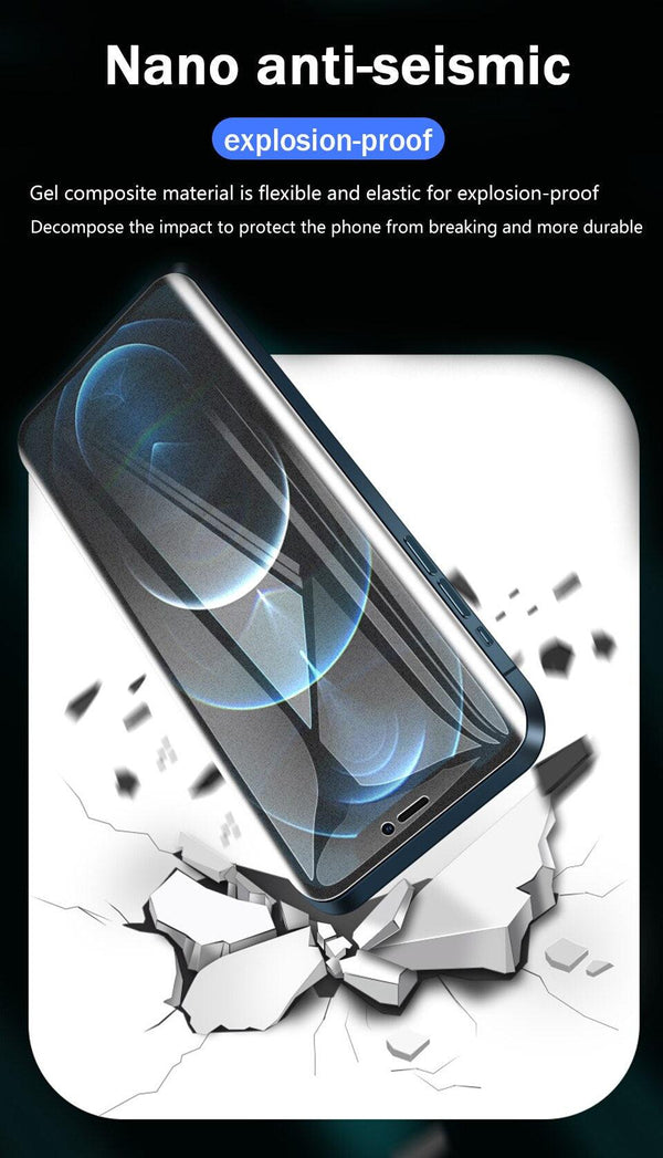 3pcs For Iphone 11 12 13 Pro Max Mini Matte Film Frosted Screen Protectors For iPhone X Xr Xs Max 6 6s 7 8 Plus Se 2020 Anti Spy Tempered Glass Protector For iPhone