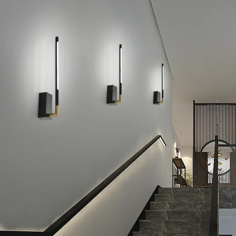 Black Gold Pendant Lamp 12-Head Dimmable