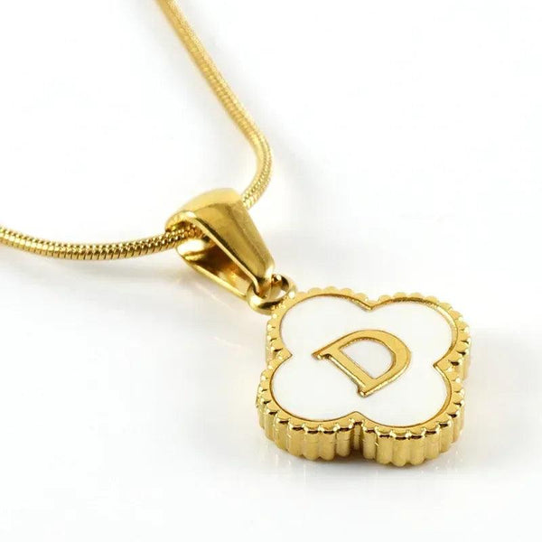 Lucky Clover Stainless Steel Pendant Necklace - Sexikinis Swim - Gifts for You 'n Me