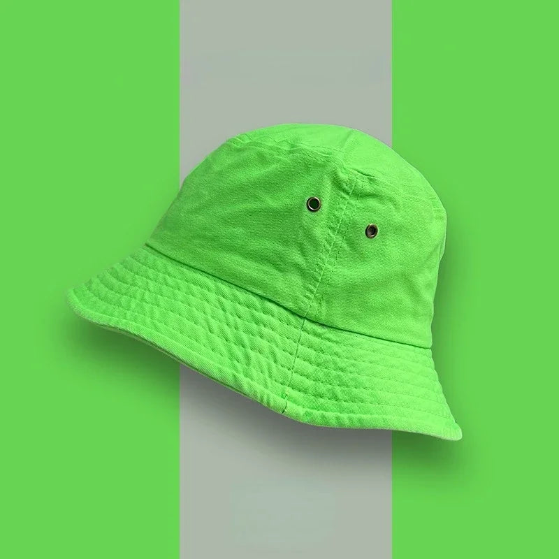 Fluorescent Bucket Summer Hat - Sexikinis Swim