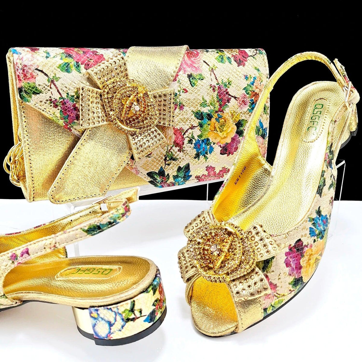 Italian Shoes With Matching Bags HQS1-4
