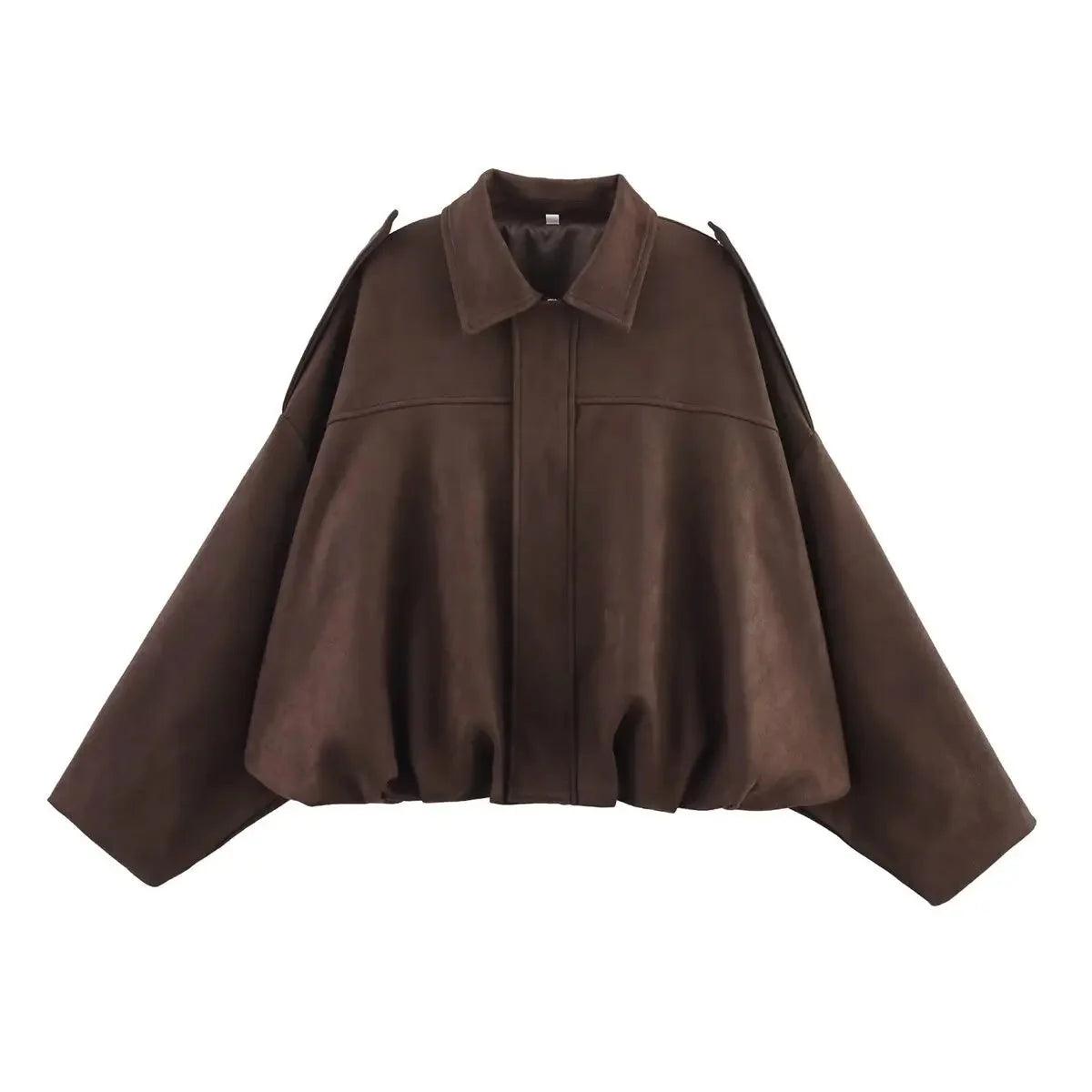 Autumn Jackets Women's 2025 New Fashion Autumn Elegant Loose Long Sleeve Women's Warm Coats Chic Street Youth Casual Jackets