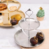 Three-layer Stainless Steel Cake Tray, Cake, Snack Plate, Birthday, Wedding Party Dessert Stand, Table Dessert Display Stan