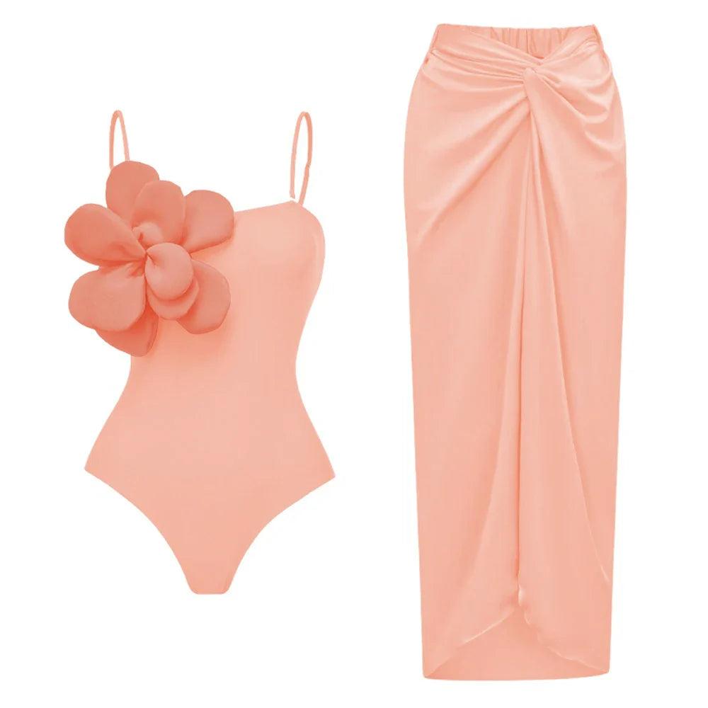 Hibiscus one piece swimsuit - Sexikinis Swim
