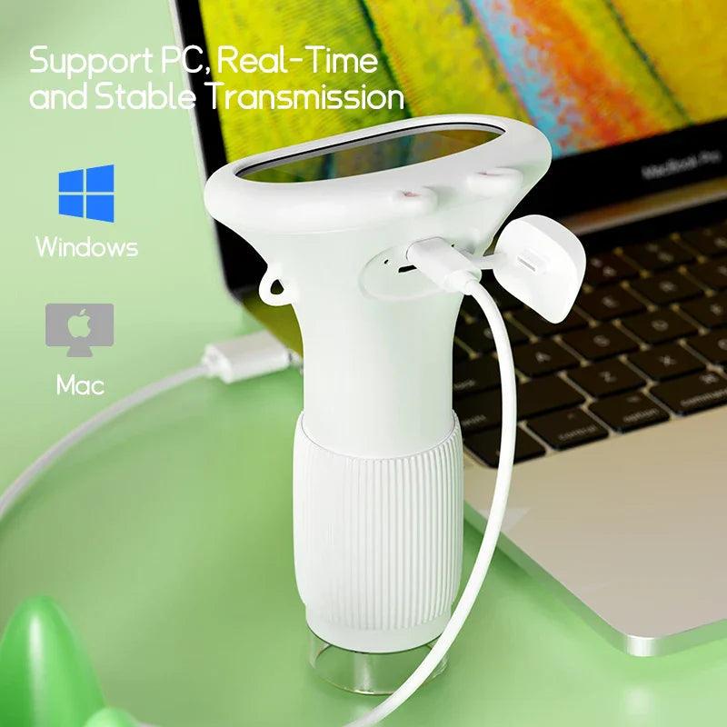 Kids Handheld Microscope 1000X Magnification – Portable STEM Science Toy