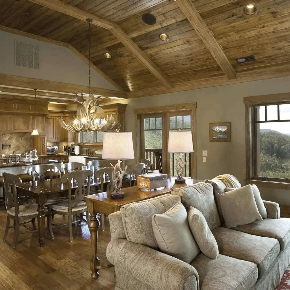 Dungoo Rustic Western Lamp Set Of 2 - 26