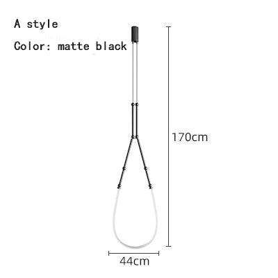 Linear Modern Chandelier