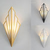 Nordic LED Iron Wall Lamp Modern Bedside Wall Light Living Room Bedroom Decor