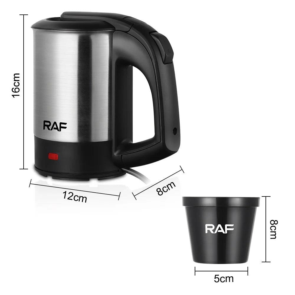 1000W 500ML Mini Electric Kettle Stainless Steel Automatic Power Off, for Tea,Coffee, Travel Portable Water Boiler ,Fast Heating