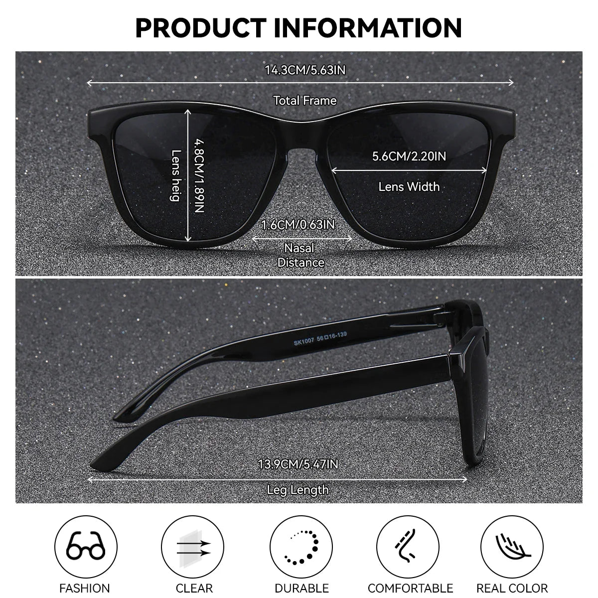 BARCUR Fashion Energetic Polarized Sunglasses for Women – Transparent Lightweight PC Frame Oval UV400 Protection Ladies Holiday Sun Glasses with Stylish Mirror Lens and Elegant White Gift Box – Perfect for Travel Beach & Summer Outings