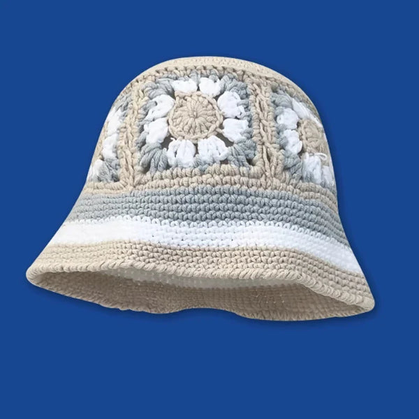 New Crochet Korean Handmade Bucket Hat - Sexikinis Swim