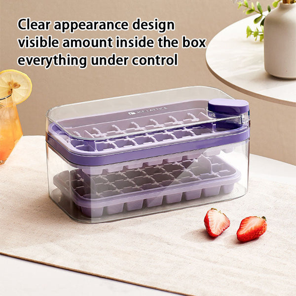 64 Grid Ice Maker Box for One Click DIY Home Bar Cocktail Tools Dipo Mall