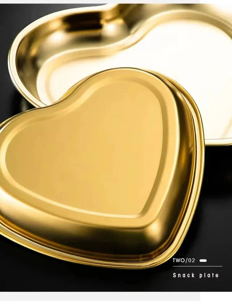 Heart Stainless Steel Bowl