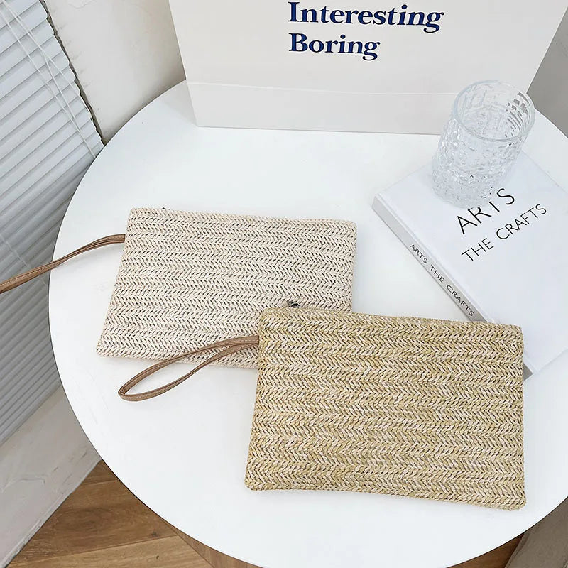 Weaving Wristlet Clutch Bag - Sexikinis Swim