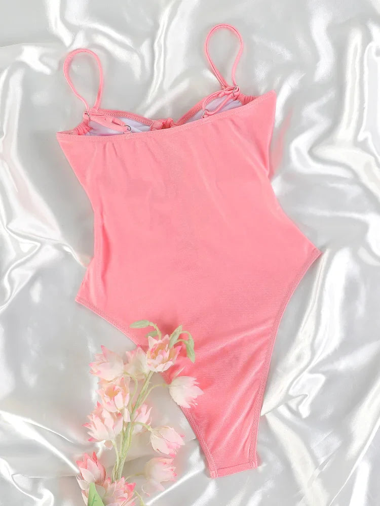 Peony one piece swimsuit - Sexikinis Swim