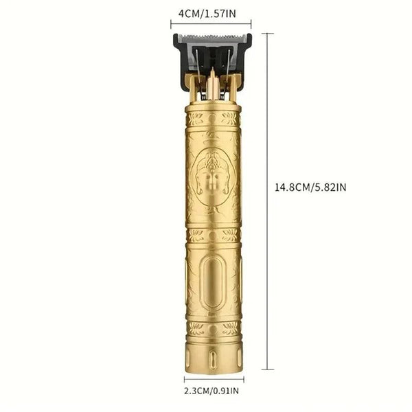 Professional Hair Clipper Beard Trimmer USB Rechargeable Barber Shaver