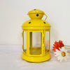Yellow Colonial Candle Lamp