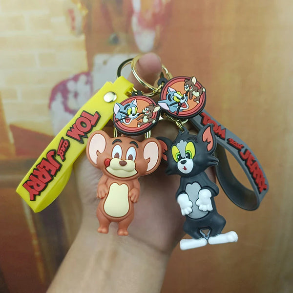 2024 Creative cartoons The Little Mermaid Keychain Accessories Valentine's Day Wedding Anniversary Birthday Gift