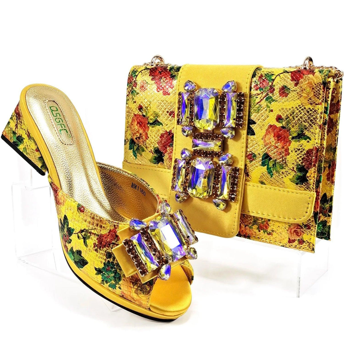 Shoes And Bag Matching Set For Party HAA1-9