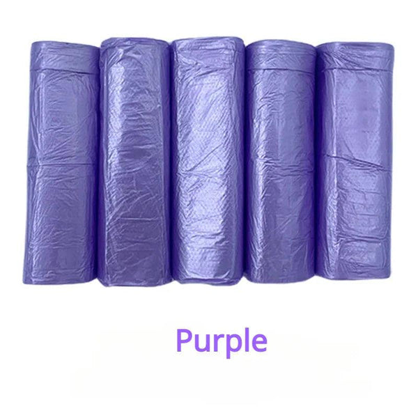 100PCS Mixed Color Garbage Bags – Thick Disposable Trash Can Liners