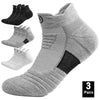 Cushioned Sports Compression Socks for Basketball and Running